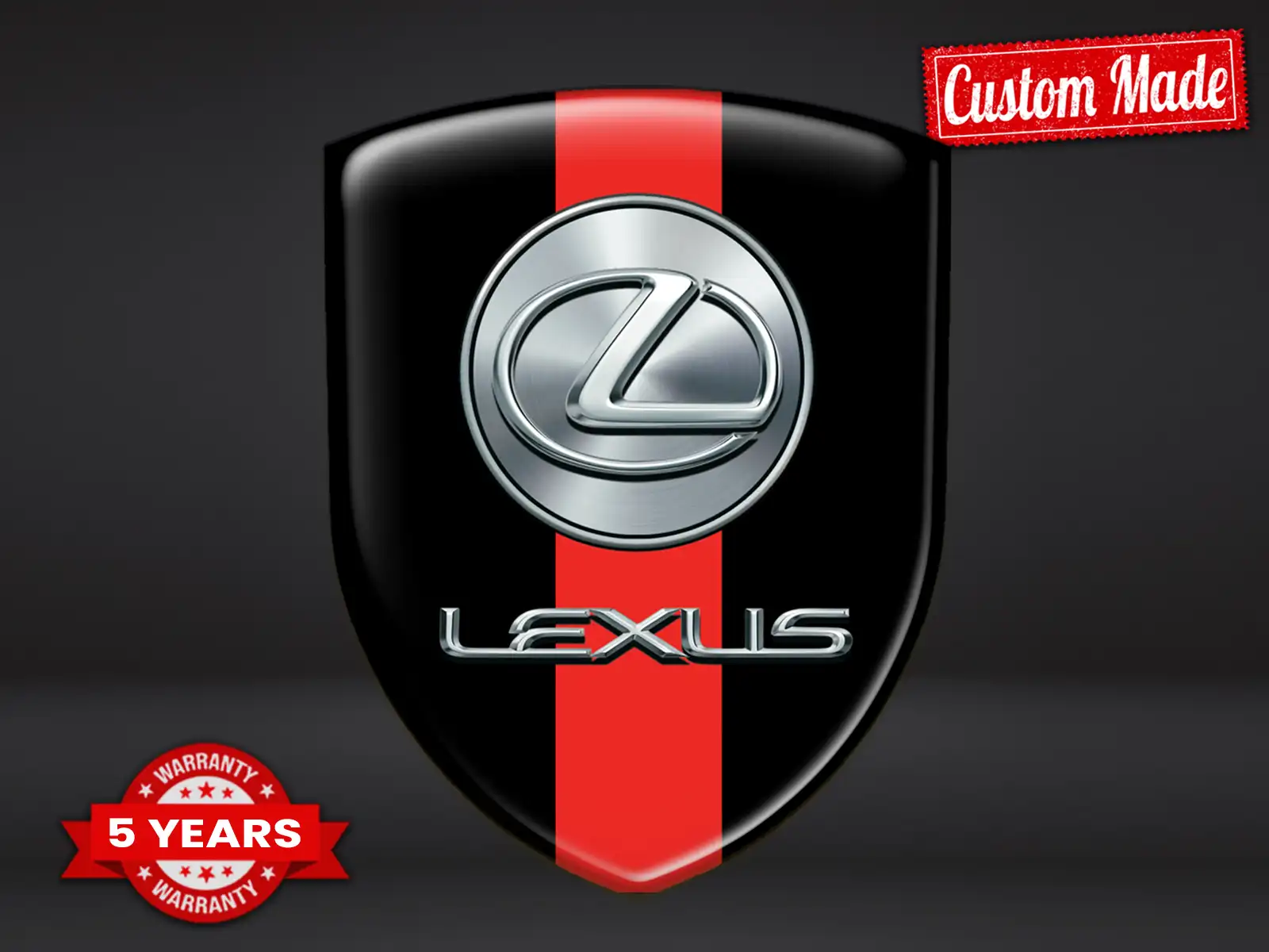 Lexus Vinyle Auto Résistant Limité Stylé Moderne